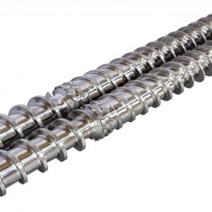 Extrusion machine feeding screw barrel for plastic pvc pp pe pipes extruder with a wide range of applications