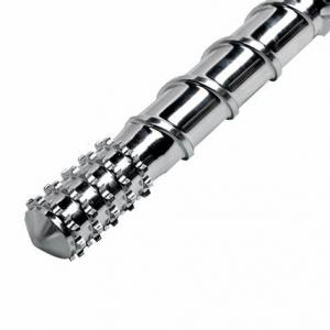 bimetallic screw barrel for plastic extruder with high-speed PP PE extrusion